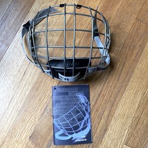Bauer Faceguard True Vision FM4000 S hockey helmet cage, + blade guards & covers